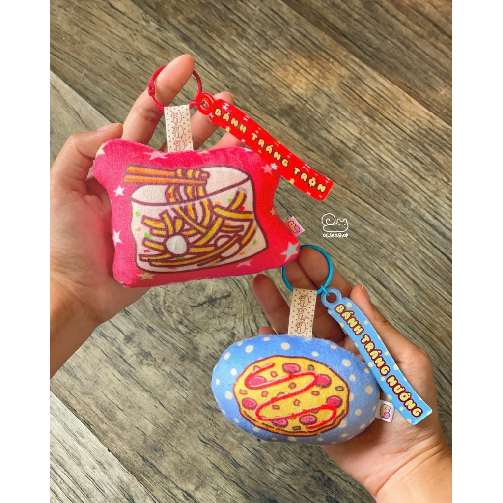 Móc khoá bông Quà chiều ( By ocsenshop)