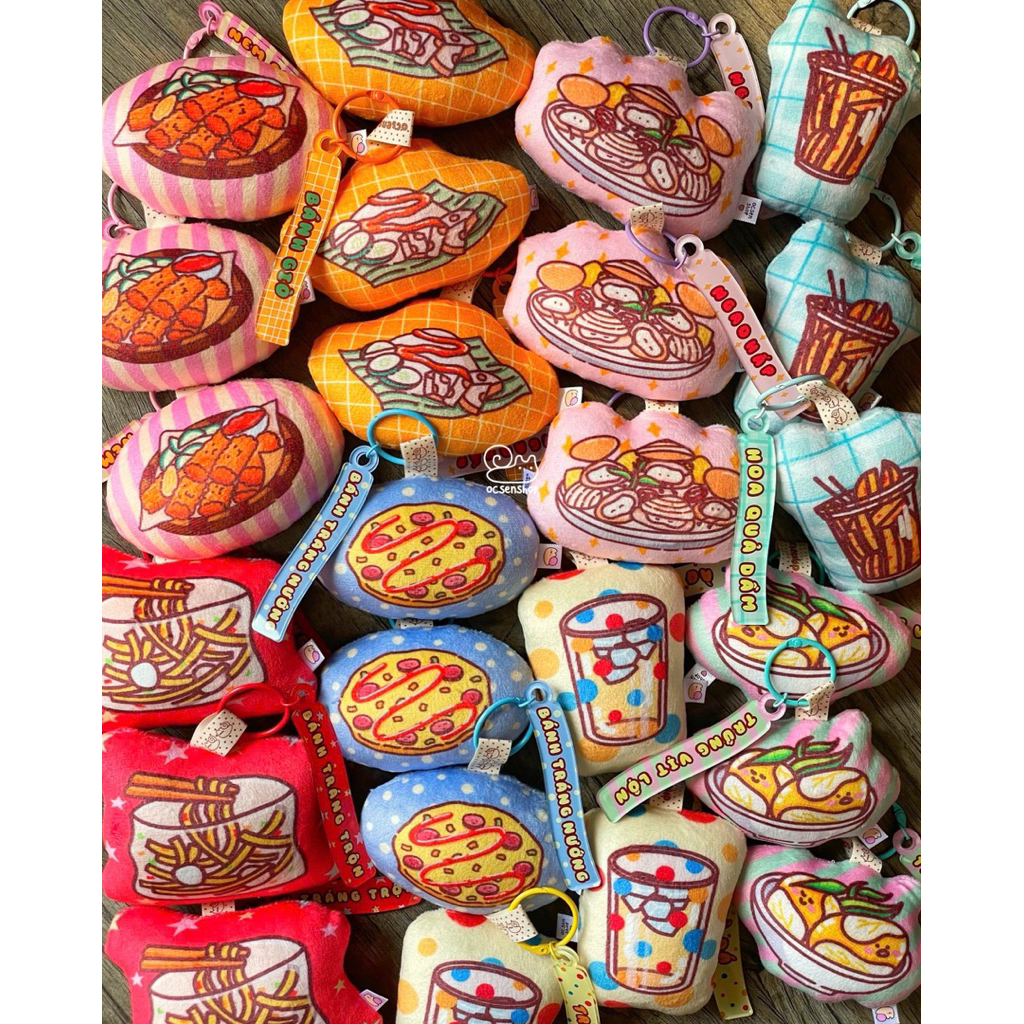 Móc khoá bông Quà chiều ( By ocsenshop)