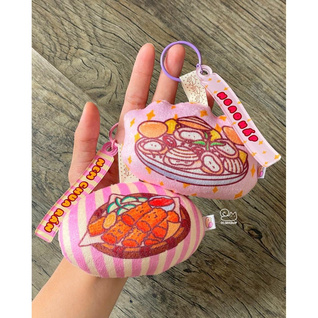 Móc khoá bông Quà chiều ( By ocsenshop)
