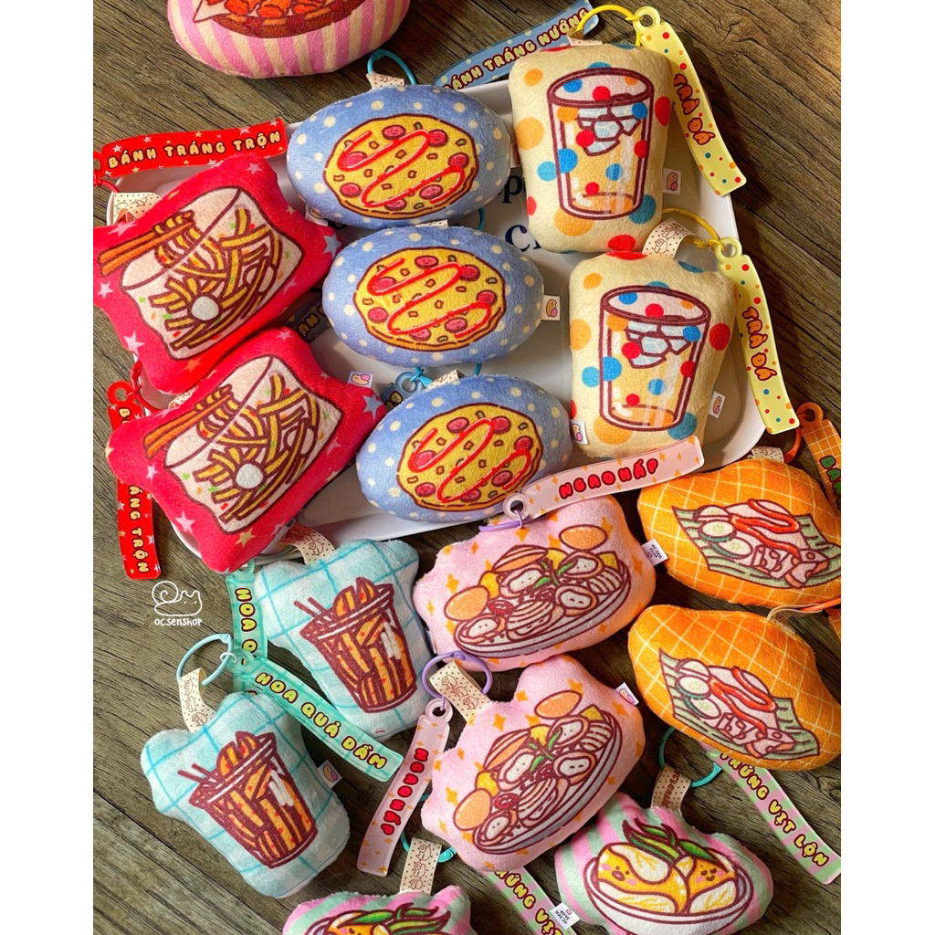 Móc khoá bông Quà chiều ( By ocsenshop)