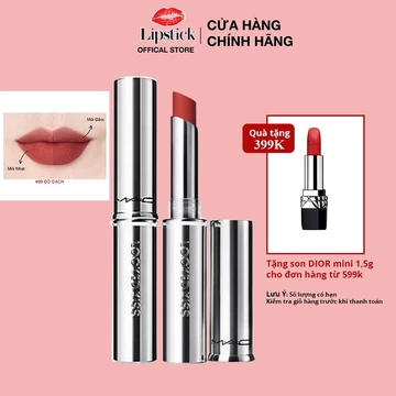 Son MAC Locked Kiss 24HR Lipstick - 99 Màu Đỏ Chính Hãng Lipstick Offical Store