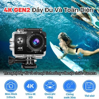 Camera Gopro Pocket mini, Máy quay cầm tay 4K đa chức năng, Máy ảnh mini quay lại mọi hành trình