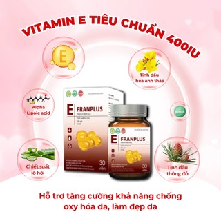 Viên uống Vitamin E đỏ 4000 Omega 3 trắng da cấp tốc tăng cường miễn dịch đẹp da trẻ hóa hiệu quả