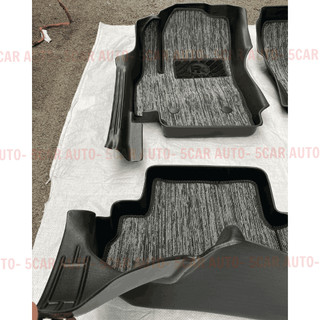 Thảm lót sàn NHỰA đúc TPE 5D xe Lexus LX570 / LX 570 CMXH BẢN 7 CHỖ)- K Mẫu Tràn viền bậc cửa - MẪU BẬC DÀI