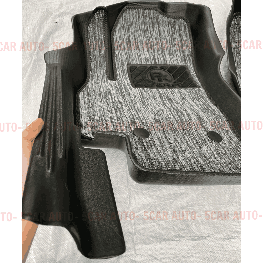 Thảm lót sàn NHỰA đúc TPE 5D xe Mazda 6 2015 - 2025, Mẫu Tràn viền bậc cửa - MẪU BẬC DÀI