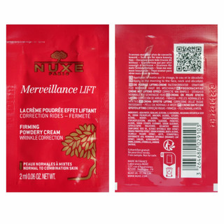 [ Quà tặng không bán ] Kem dưỡng ẩm, chống lão hoá, nâng cơ NUXE Merveillance LIFT Firming Velvet Cream 2ml