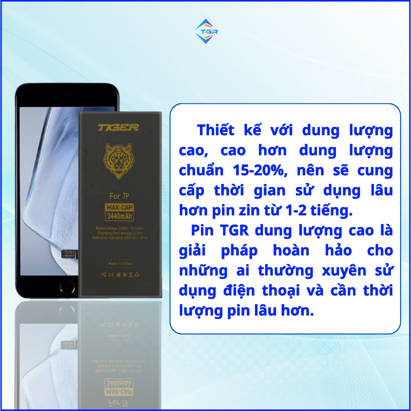 Pin cho ip 5 đến 15 promax, pin dung lượng chuẩn và dung lượng cao chính hãng tgr bảo hành 12 tháng | BigBuy360 - bigbuy360.vn