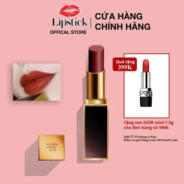 Son Tom Ford 27 Shameless Màu Đỏ Gạch Fullsize Chính Hãng Lipstick Offical Store