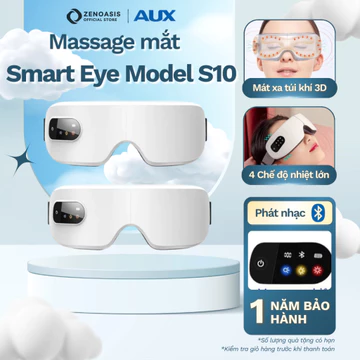 Máy massage mắt Smart Eye Model S10 giảm mỏi mắt, máy mát xa mắt giảm thâm quầng khi dùng máy tính