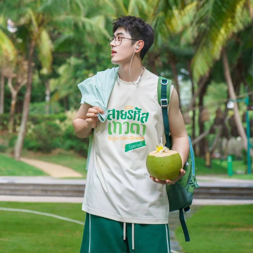 Áo thun Tanktop Cổ tròn DONTSTOP SPECIAL Localbrand ICVCVNI Unisex Cotton