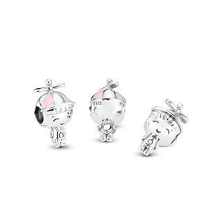 Charm Bạc Pandora Bé Trai Đội Mũ Chong Chóng