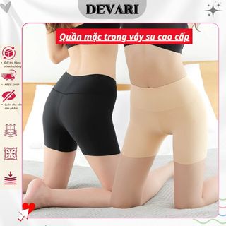 Quần mặc trong váy cao cấp chất su mặc cực mát bảo hộ chống lộ DEVARI V8941