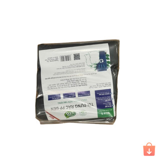 Combo 5 túi rác tự hủy sinh học Eco cuộn nhiều màu có mùi hương dai bền 1kg