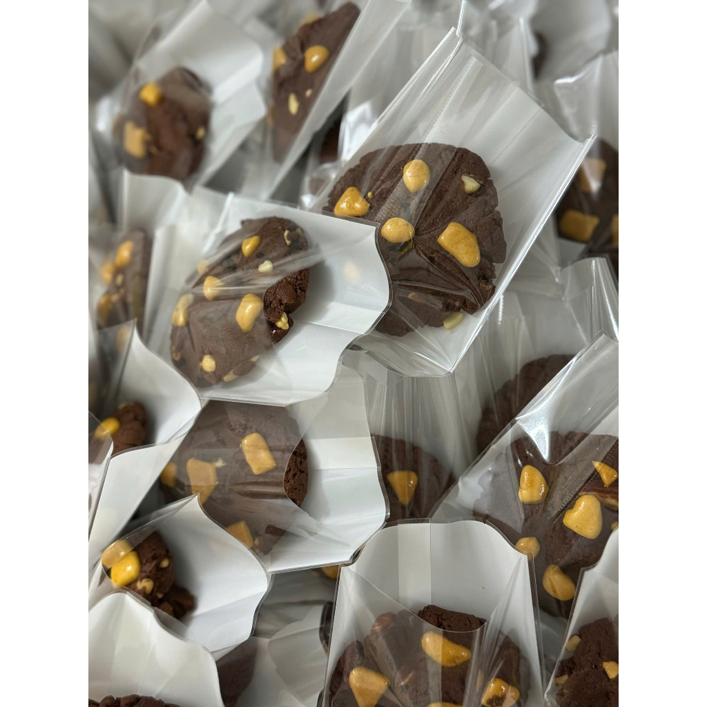Bánh quy hạt, giòn thơm, giàu dinh dưỡng KD Shop vị socola caramel 10 cái/ hộp 355g