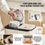 Nồi cơm điện 2 ngăn ZEMKON dung tích 5L, lòng nồi tráng men sứ trắng CAO CẤP, Nồi cơm tách đường, điều chỉnh cảm ứng