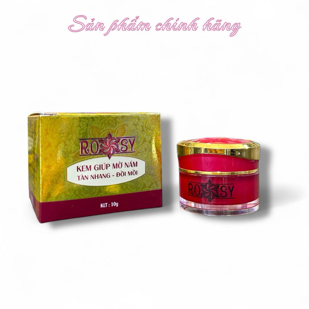 Kem Rosy Giúp Mờ nám Tàn Nhang Đồi Mồi 10gram Chính Hãng