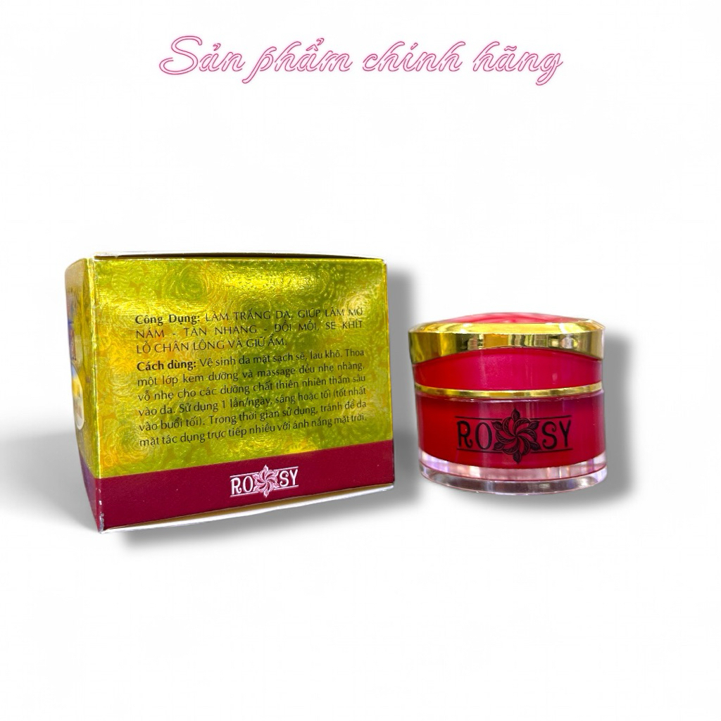 Kem Rosy Giúp Mờ nám Tàn Nhang Đồi Mồi 10gram Chính Hãng