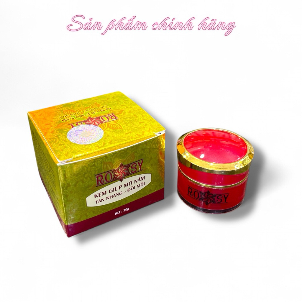 Kem Rosy Giúp Mờ nám Tàn Nhang Đồi Mồi 10gram Chính Hãng