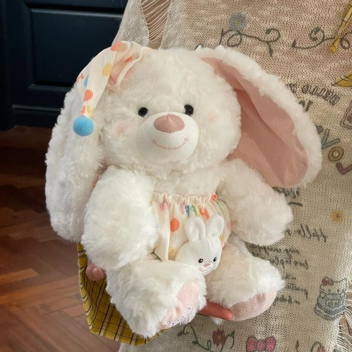 Gấu bông teddy phối đồ ngủ chất liệu lông xù cao cấp làm gấu ôm ngủ,quà tặng cho bé, bạn gái dễ thương, Bobesu