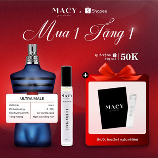 Nước hoa Nam Ultra Male - Ông hoàng sàn nhảy - Mùi Hương Thanh Mát, Phòng Khoáng