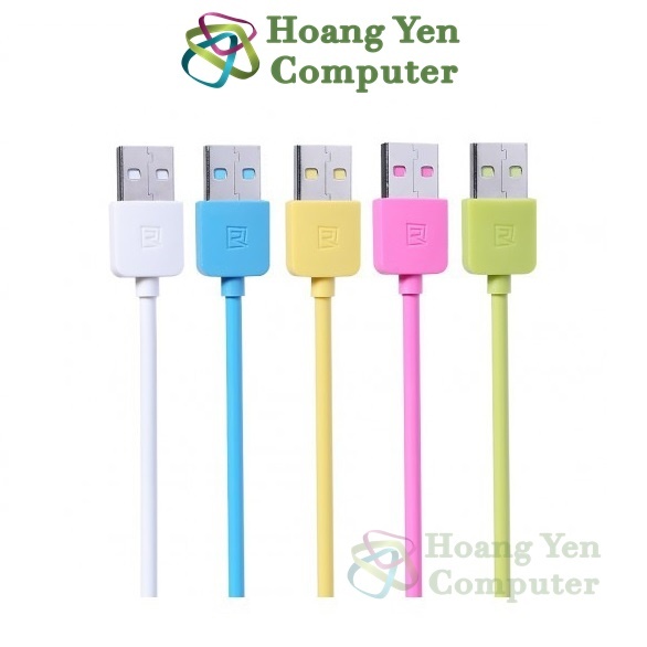 Cáp Sạc Micro Usb Cho Android Remax Lesu Rc-06M 1M Siêu Bền - Bh 6 Tháng - Hoàng Yến Computer