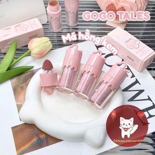 [GOGO TALES] Má Hồng Kem Gogo Tales Ngôi Sao Vỏ Hồng Nắp Trái Tim, 7.8g (GT811)