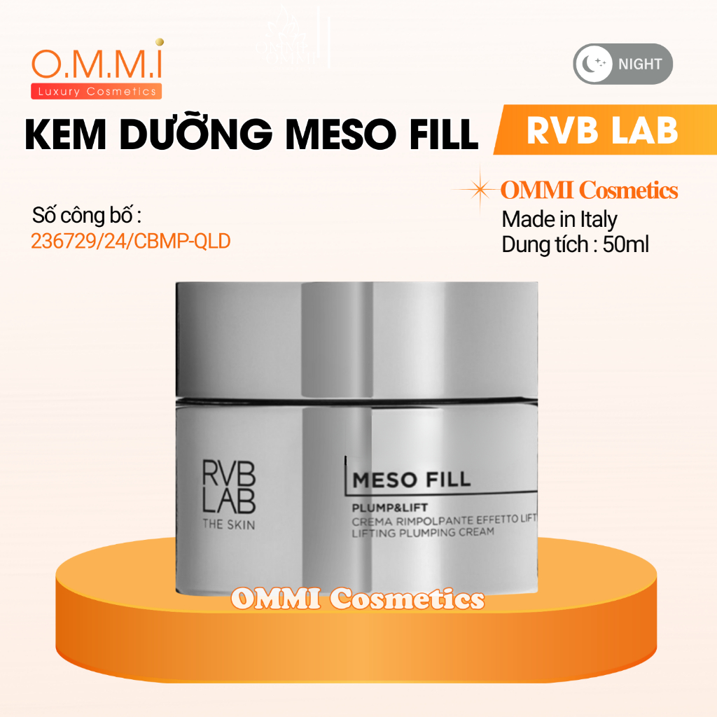 RVB LAB - Kem dưỡng Meso Fill, giúp nâng cơ, trẻ hóa, dưỡng trắng da ...