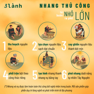 Nhang Thủ Công 3 Lành Hộp 30 Que Xông Thơm 100 % Tự Nhiên Không Hóa Chất Tặng Kèm Đế Chăm