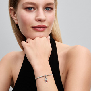 Charm Pandora Cây Dừa Và Hồng Hạc - Hè Nhiệt Đới
