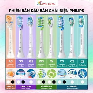 Đầu bàn chải điện Philips Sonicare W2 Optimal White HX606 - Hàng chính hãng