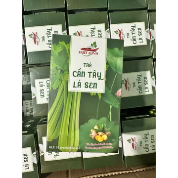 [GC] Combo 2 Hộp Trà Cần Tây Lá Sen Thảo Mộc Túi Lọc (Hộp 60 Túi) – Thuyền Triết Shop