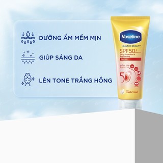 Tinh chất dưỡng thể chống nắng Vaseline Healthy Bright SPF 50+ PA++++ (30ml/70ml/300ml)