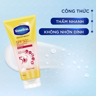 Tinh chất dưỡng thể chống nắng Vaseline Healthy Bright SPF 50+ PA++++ (30ml/70ml/300ml)