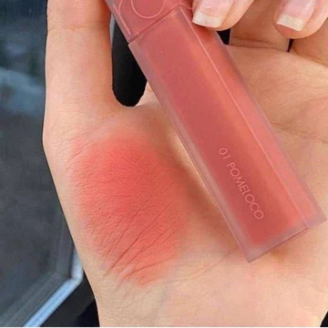 Son Romand Kem Lì Vỏ Vuông Blur Fudge Tint Màu 01 Pomeloco Cam San Hô