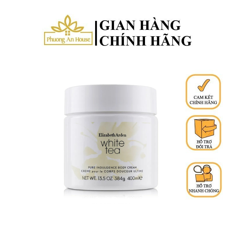 Elizabetharden kem dưỡng thể body trà trắng 400ml - PHƯƠNG AN HOUSE