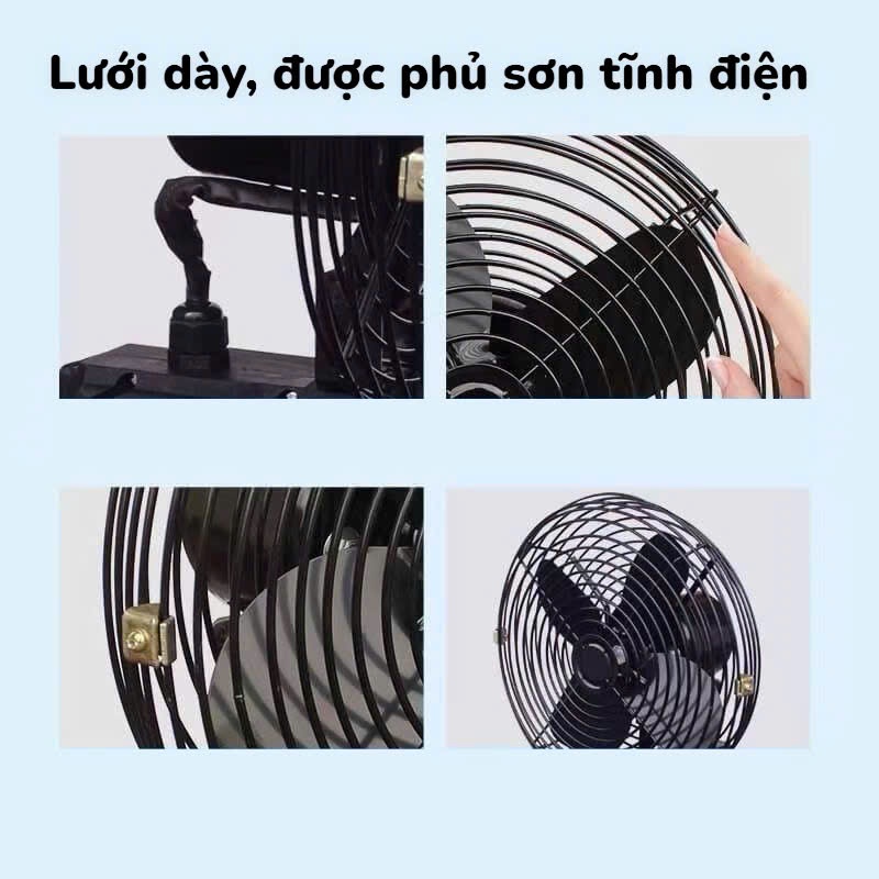 Quạt Tích Điện Mini Anhlinh Để Bàn Pin 15 Cell Làm Mát Cực Nhanh Sử Dụng Liên Tục Nhiều Giờ