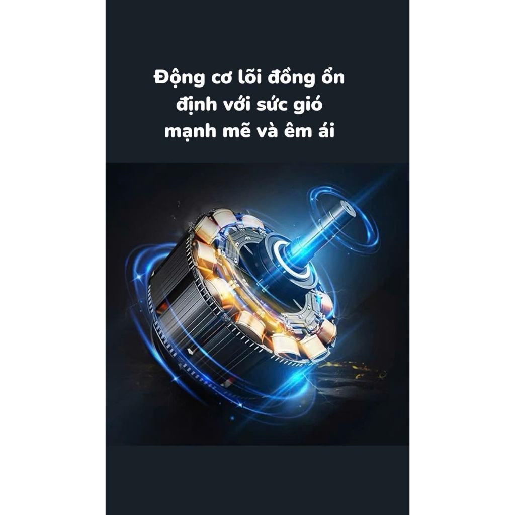 Quạt Tích Điện Mini Anhlinh Để Bàn Pin 15 Cell Làm Mát Cực Nhanh Sử Dụng Liên Tục Nhiều Giờ