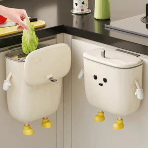 Thùng Đựng Rác Treo Tủ Bếp Nắp Lật Thông Minh GADI, Thùng Rác Treo Tủ Bếp Dung Tích 12L Nhựa ABS