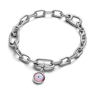 Charm Pandora Murano Mắt Hộ Mệnh Màu Hồng
