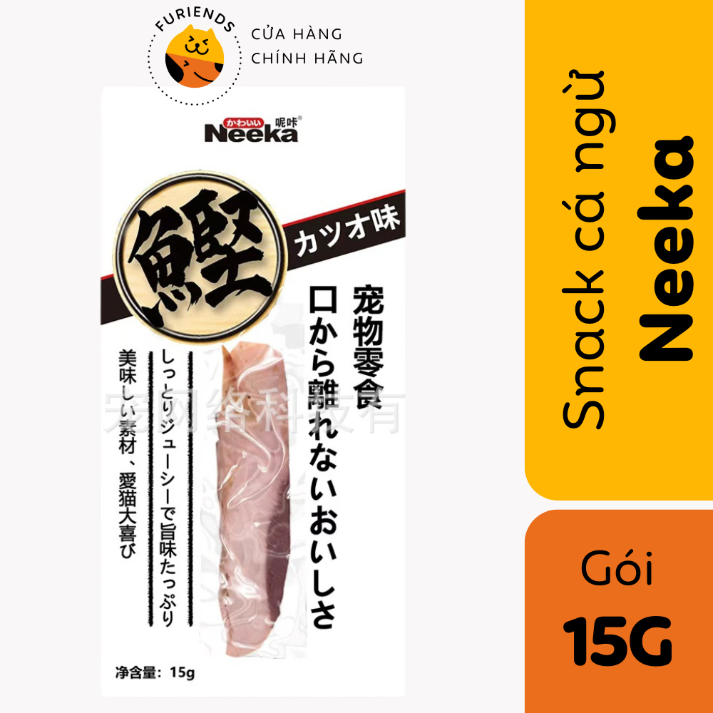 [HOẢ TÔC] Cá ngừ nướng ăn liền cho mèo Neeka, bổ sung dưỡng chất và ...