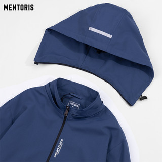 Áo Khoác Nam Mentoris, Mẫu Gió Cao Cấp Màu Sắc Basic, Mũ tháo rời, Vải Mịn, Giữ Ấm Tốt MAG01