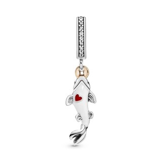 Charm Pandora Moments Bạc Cá Chép Ngậm Đồng Tiền