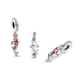 Charm Pandora Moments Bạc Cá Chép Ngậm Đồng Tiền