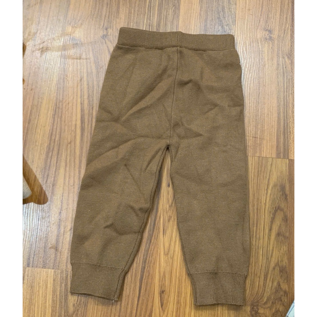 Quần len bé trai bé gái mặc thu đông mềm ấm L094 size 9-18m (6-11kg) co giãn thoải mái