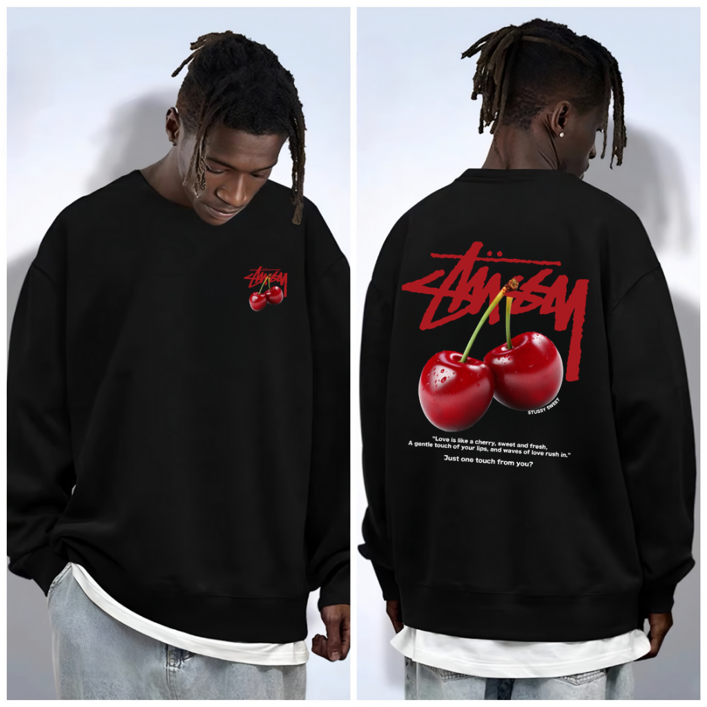 [Nỉ chân cua] Áo Sweater STU SSY Unim Store Nỉ Chân Cua Cao Cấp Phong Cách Streetwear Unisex SWT09