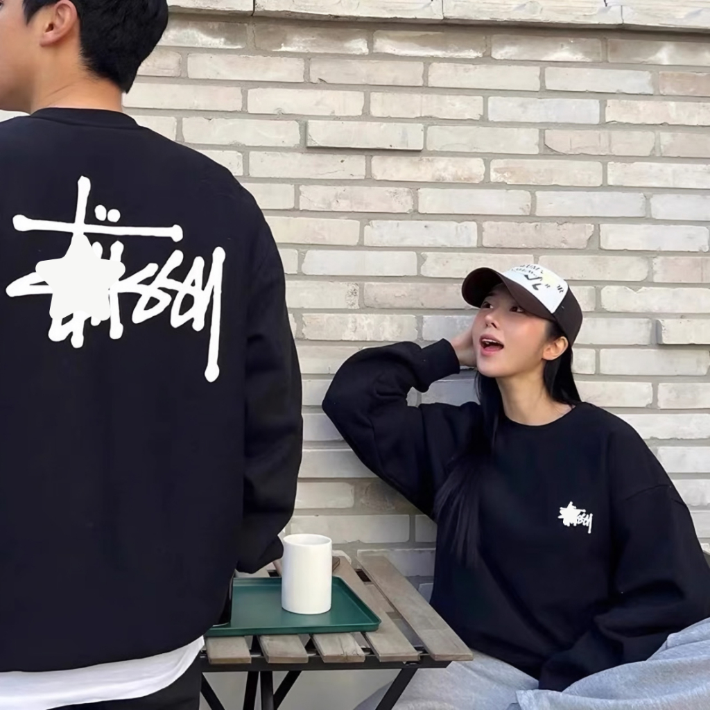 [Nỉ chân cua] Áo Sweater STU SSY Unim Store Nỉ Chân Cua Cao Cấp Phong Cách Streetwear Unisex SWT09