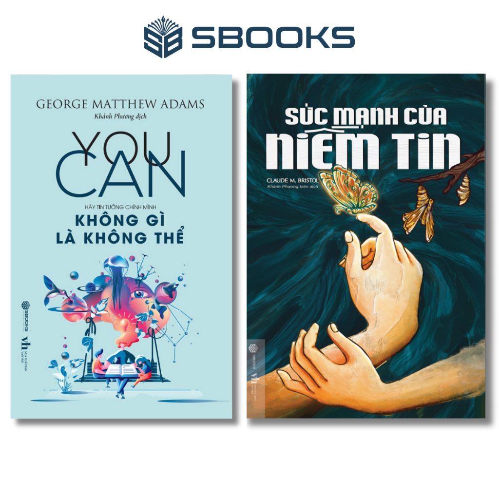 Sách Combo 2 Cuốn : You Can + Sức Mạnh Của Niềm Tin - SBOOKS
