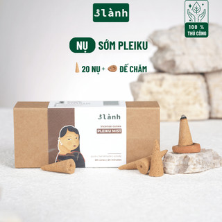 Nụ Thủ Công 3 Lành Hộp Sớm Pleiku Phối Hương 20 Nụ Xông Thơm 100 % Tự Nhiên Không Hóa Chất Tặng Kèm Đế Chăm