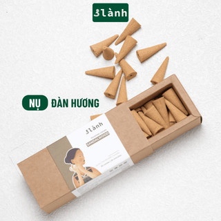 Nụ Thủ Công Đàn Hương 3 Lành Hộp 20 Nụ Xông Thơm 100 % Tự Nhiên Không Hóa Chất Tặng Kèm Đế Chăm