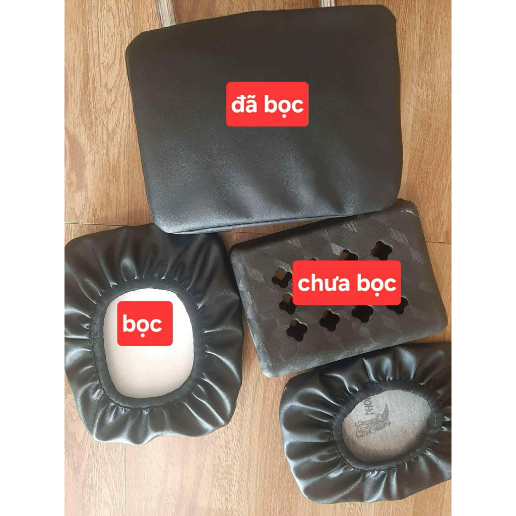 Bọc gối lỗ tổ ong xốp 2cm giường gội